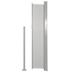 Auvent latéral de patio 160x300 cm Couleur crème – Image 2