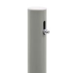 Auvent latéral de patio 160x300 cm Couleur crème – Image 3