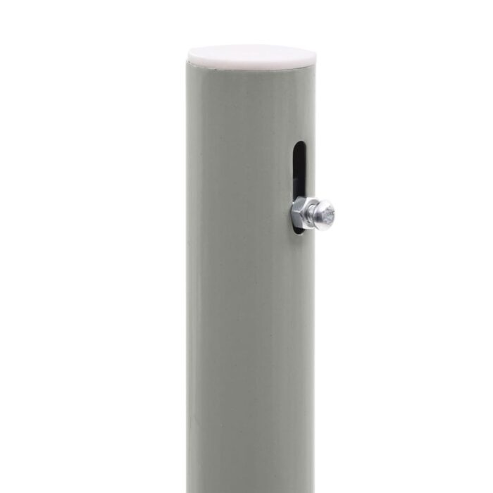 Auvent latéral de patio 160x300 cm Couleur crème – Image 3