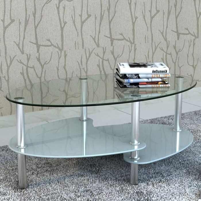 Table basse avec design exclusif Blanc – Image 1