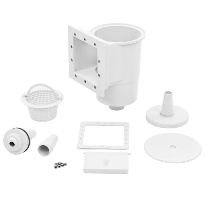 Ensemble d'écumoire de piscine 8 pcs 21x25x30,5 cm – Image 1
