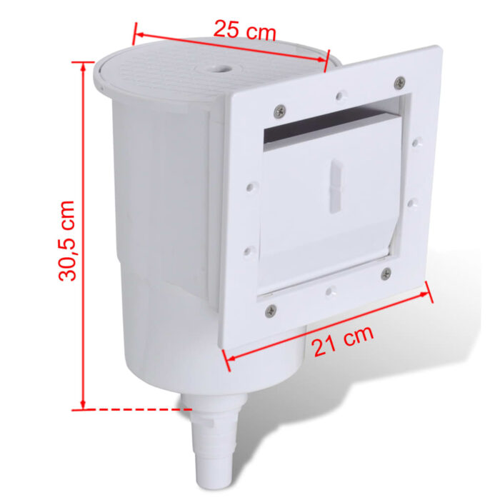 Ensemble d'écumoire de piscine 8 pcs 21x25x30,5 cm – Image 6