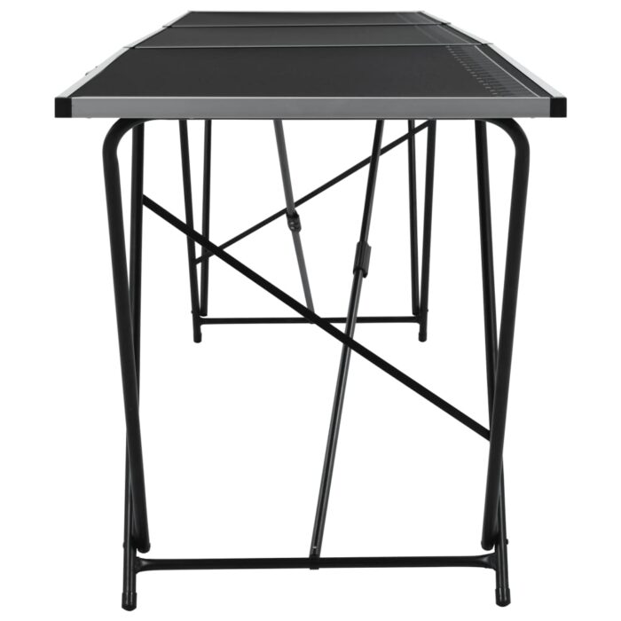 Table à coller pliable MDF et aluminium 300 x 60 x 78 cm – Image 3