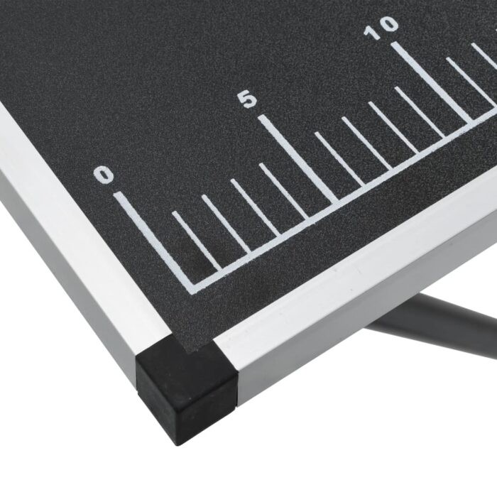 Table à coller pliable MDF et aluminium 300 x 60 x 78 cm – Image 8