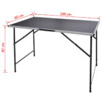 Table à coller 3 pcs Pliable – Image 6