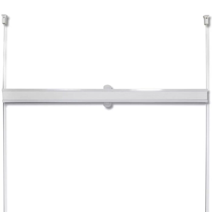 Store plissé 40x100 cm Blanc – Image 3