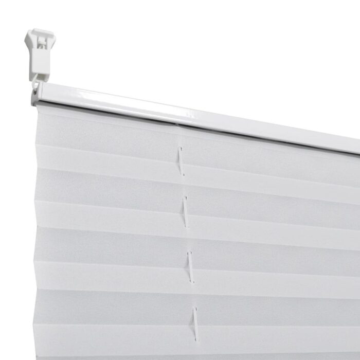 Store plissé 40x100 cm Blanc – Image 4