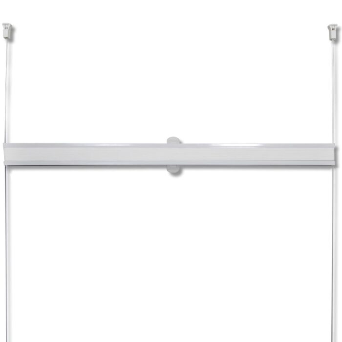 Store plissé 40x125 cm Blanc – Image 3