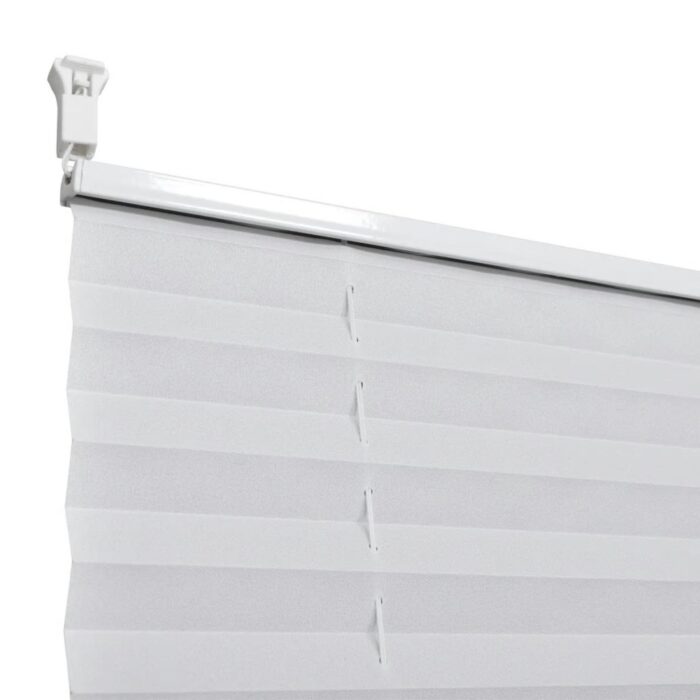 Store plissé 70x125 cm Blanc – Image 4