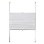 Store plissé 80x125 cm Blanc – Image 2