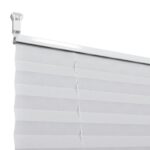 Store plissé 80x125 cm Blanc – Image 4