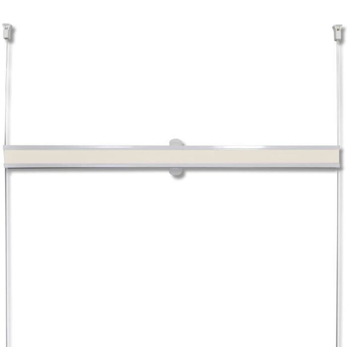 Store plissé 80x125 cm Crème – Image 3