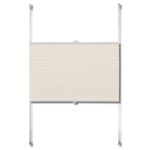 Store plissé 90x100 cm Crème – Image 2