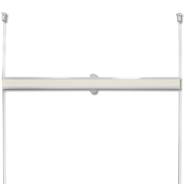 Store plissé 90x100 cm Crème – Image 3