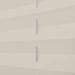 Store plissé 90x100 cm Crème – Image 5
