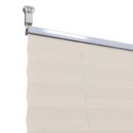 Store plissé 90x150 cm Crème – Image 4
