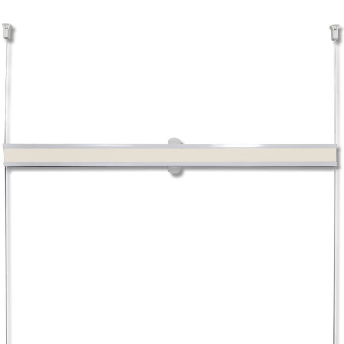 Store plissé 100x125 cm Crème – Image 3