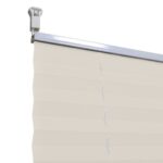 Store plissé 100x150 cm Crème – Image 4