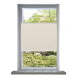 Store plissé 110x125 cm Crème