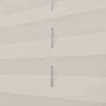 Store plissé 40x125 cm Crème – Image 5