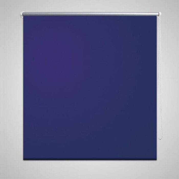 Store enrouleur occultant bleu 40 x 100 cm – Image 1