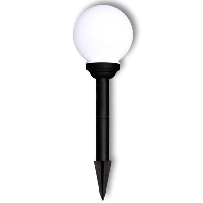 Lampes d'allée à LED 4 pcs 15 cm avec piquet de sol – Image 2