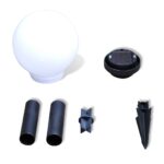 Lampes d'allée à LED 4 pcs 15 cm avec piquet de sol – Image 3