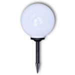 Lampes d'allée à LED 2 pcs 30 cm avec piquet de sol – Image 2