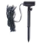 2 pièce de boule 35 cm avec guirlande lumineuse solaire 24 LED – Image 4