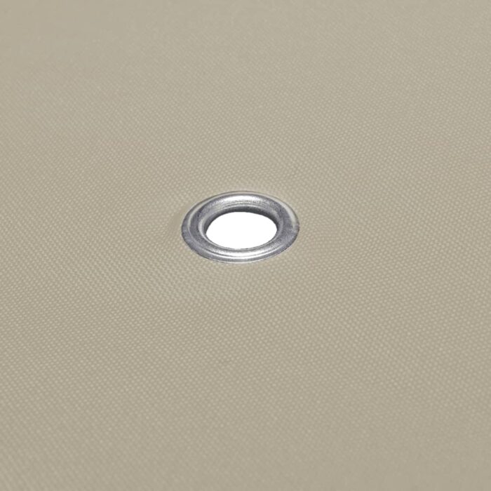 Recouvrement de remplacement d'auvent 310 g/m² Beige 3x3 m – Image 2