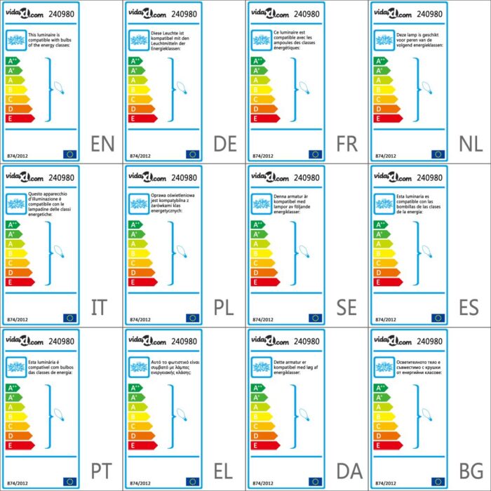 Plafonnier et bras en forme de feuille Acrylique 3 ampoules E14 – Image 2