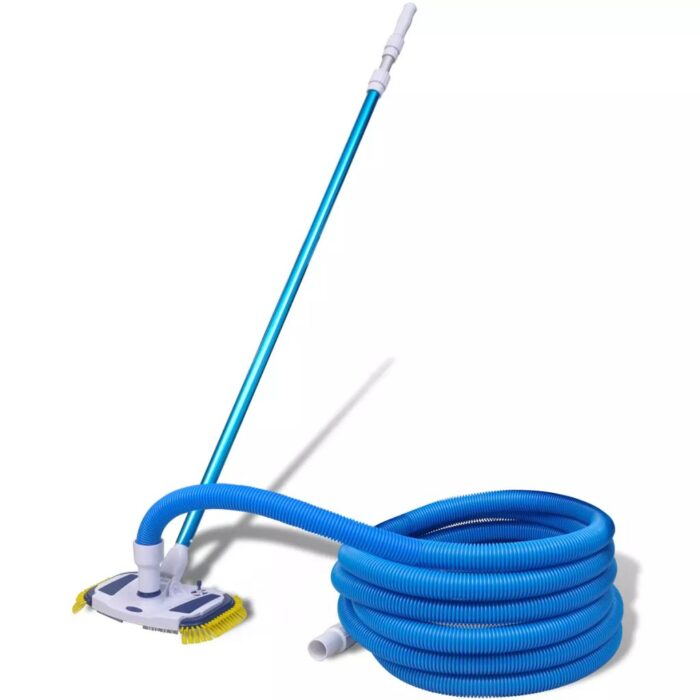 Aspirateur de piscine avec manche télescopique et tuyau – Image 1