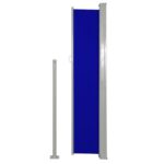 Auvent latéral de patio 160x300 cm Bleu – Image 2