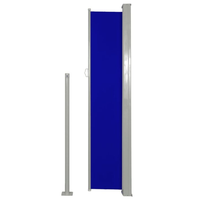 Auvent latéral de patio 160x300 cm Bleu – Image 2