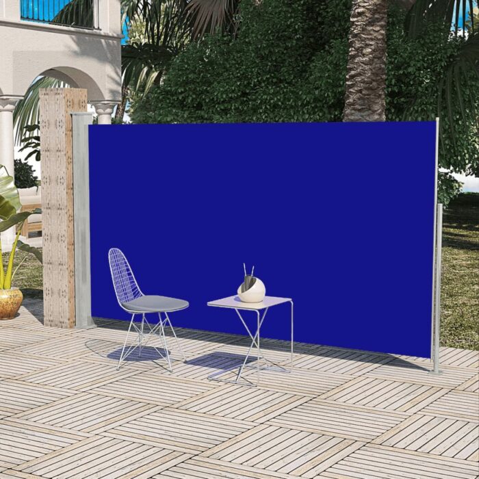 VXL8718475873228_m_en_hd_1.jpg Auvent latéral de patio 160x300 cm Bleu – Image 1