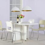 Plafonnier 2 pcs Hauteur réglable Semi-sphérique Blanc – Image 2