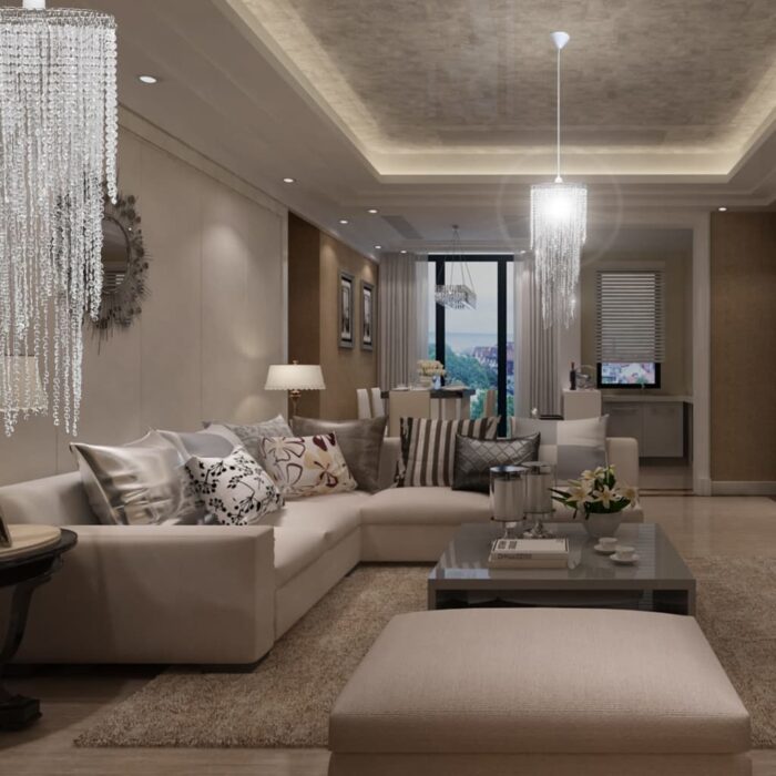 Lustre suspendu 26 x 70 cm – Image 4