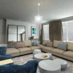 Lustre suspendu 26 x 70 cm – Image 5