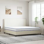 Matelas en mousse à mémoire de forme 200 x 180 x 17 cm