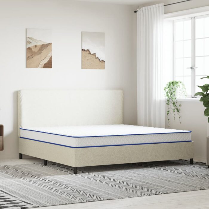 Matelas en mousse à mémoire de forme 200 x 180 x 17 cm – Image 1