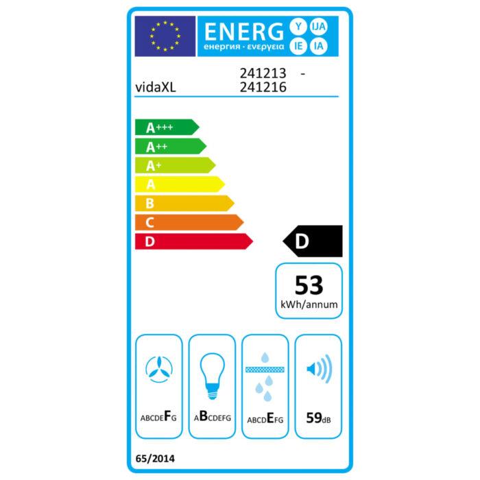 Hotte Acier inoxydable 600 mm – Image 6