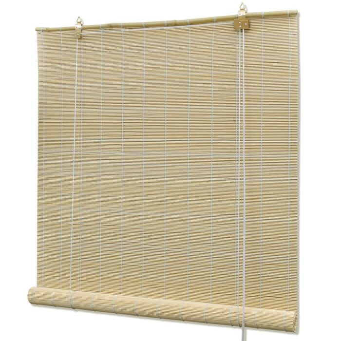 Store à rouleau bambou naturel 140x160 cm – Image 1