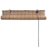 Store roulant Bambou Marron 120x160 cm – Image 4