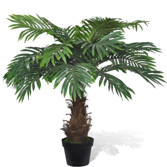 Palmier cycus artificiel avec pot 80 cm – Image 1