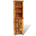 Bibliothèque Bois massif de récupération Vintage – Image 7