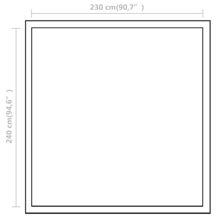 Serre renforcée en aluminium avec cadre de base 6,05 m² – Image 11