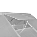 Serre renforcée en aluminium avec cadre de base 6,05 m² – Image 5