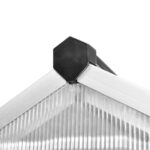 Serre renforcée en aluminium avec cadre de base 6,05 m² – Image 6