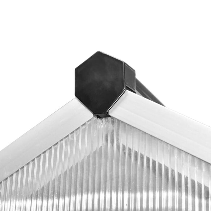 Serre renforcée en aluminium avec cadre de base 6,05 m² – Image 6
