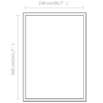 Serre renforcée en aluminium avec cadre de base 9,025 m² – Image 11